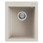 ELLECI - Mosogatótálca Quadra 100 41x50 Granitek 1 m. G39 Bianco soft Újdonság