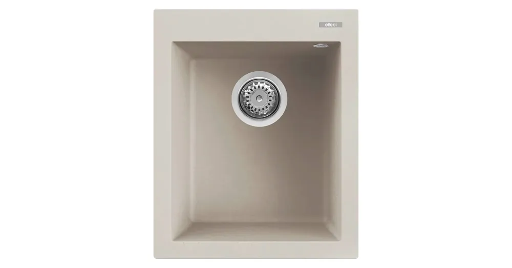 ELLECI - Mosogatótálca Quadra 100 41x50 Granitek 1 m. G39 Bianco soft Újdonság
