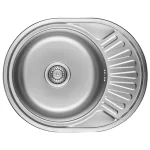 Kedvezményes ár Laveo NORMAL MINI inox csepptálcás mosogató szifonnal