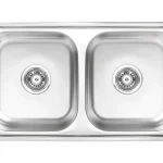 Szuper ajánlat Laveo STANDARD kétmedencés inox mosogató szifonnal K.