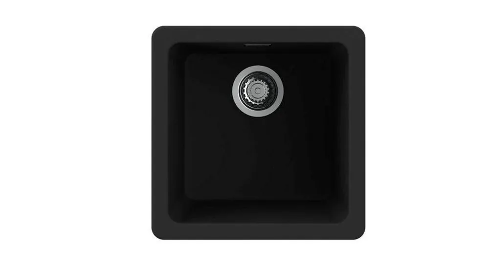NODOR - Mosogatótálca NorGranite 40.40 1B BK fekete Outlet