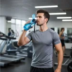 Biztonságos fizetés Sport kulacs - műanyag, átlátszó - 600 ml - 3 színben