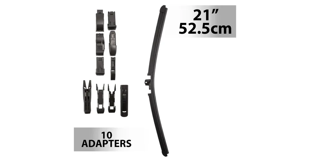 Szuper akció Ablaktörlő 21"/52,5 cm - 10 db adapterrel