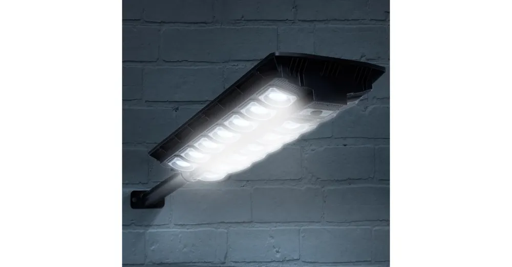 Szolár fali reflektor - 520 SMD LED - 3000 lm - 20W - 4500 mAh - IP65 Gyors szállítás