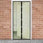 Szúnyogháló függöny ajtóra - mágneses - 100 x 210 cm - Virág mintás Szezonális akció