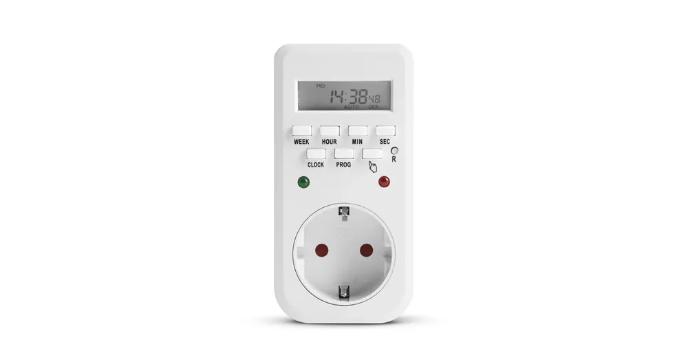 Árcsökkenés Digitális kapcsolóóra - visszajelző LED-del - 250V - 16A
