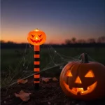 Kiárusítás LED-es szolár lámpa - töklámpás