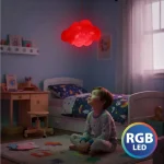 Varázs felhő lámpa - 16 RGB LED - 3 x AAA - 25 x 20 x 15 cm Legkelendőbb