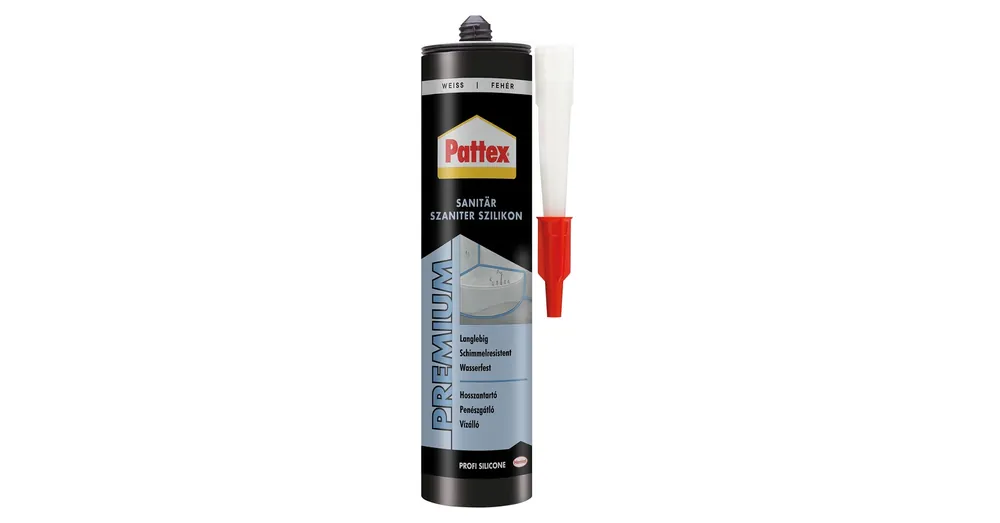 Gyors kiszállítás PATTEX Szaniter szilikon - fehér - 280 ml