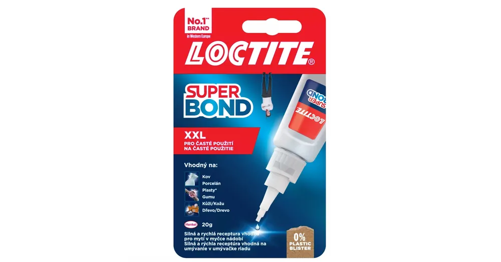 Kiárusítás Loctite Super Bond XXL pillanatragasztó - 20 g