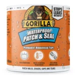 Gorilla WATERPROOF PATCH & SEAL TAPE Fehér 3m x 100mm Vízálló Foltozó és Tömítő Ragasztószalag Azonnal elérhető