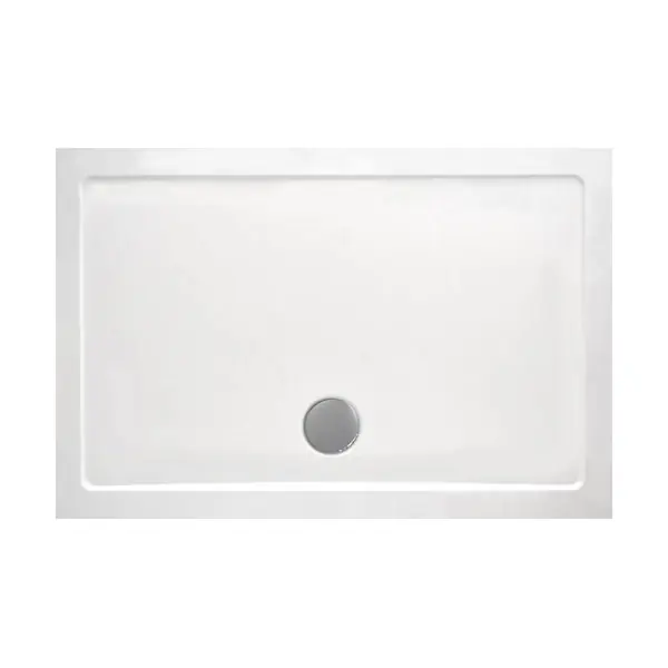 Wellis, SMC lapos, szögletes, zuhanytálca WC00412, szifonnal 120*90*4 cm Alacsony ár