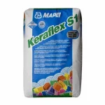 Gyors kiszállítás Csemperagasztó, Mapei, Keraflex S1, szürke, flexibilis, 25 kg (C2TE)
