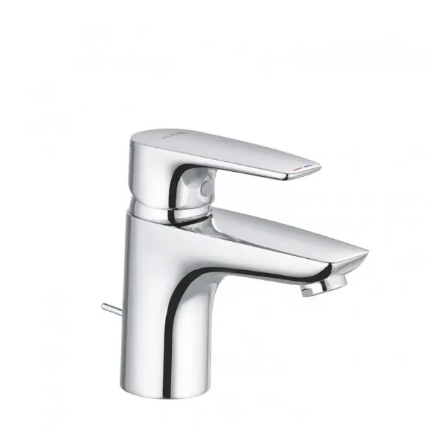 Kludi, Pure&Solid, egykaros mosdó, lefolyó garnitúrával 343820575 Kedvezményes ár