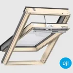 Népszerű Velux, Elektromos tetőablak, GGL MK08 306621, lakkozott fa, 3-rétegű üveg, 78x140 cm