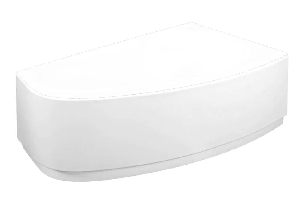 M-Acryl, Daria 140 aszimmetrikus kádhoz előlap, 140 cm Kiárusítás