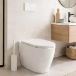Olcsó Inspiro Design Marabello, Álló WC Rimless öblítéssel, ülőkével, fehér, 55x36x40 cm,1049