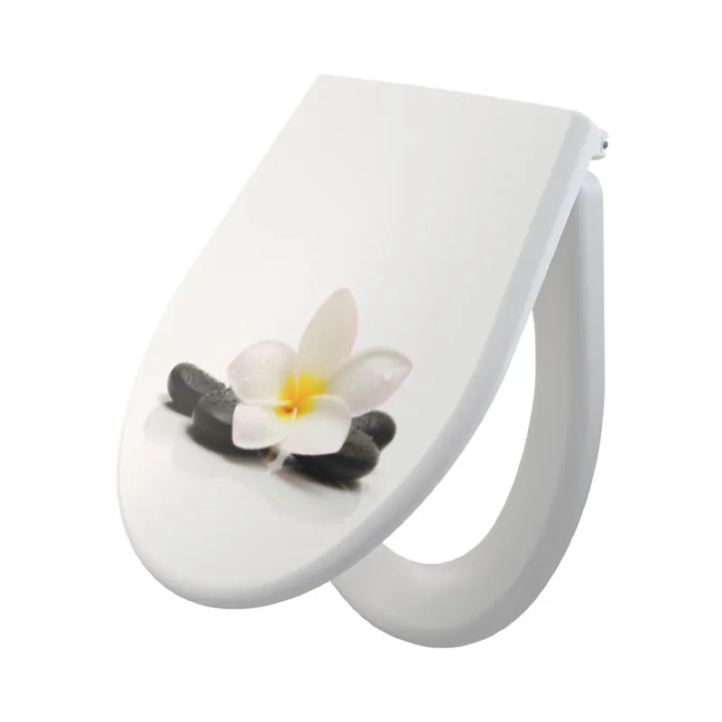 Vásárlói kedvenc WC ülőke, Alcaplast, A604 FLOWER, univerzális, Softclose - lecsapódásgátlós