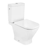 Ajánlat WC, Roca, The Gap A342479000, álló, monoblokkos, rimless - perem nélküli, mélyöblítésű