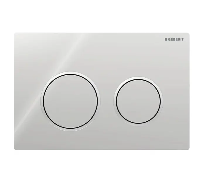 Kedvezményes ár Nyomólap, Geberit Omega20 115.085.KH.1, Omega tartályhoz, 2 mennyiséges, fényes - matt króm