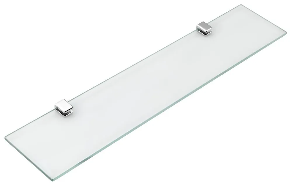 Sapho, Aqualine Samba üvegpolc, 52x11,7cm, átlátszó üveg, SB115 Expressz szállítás