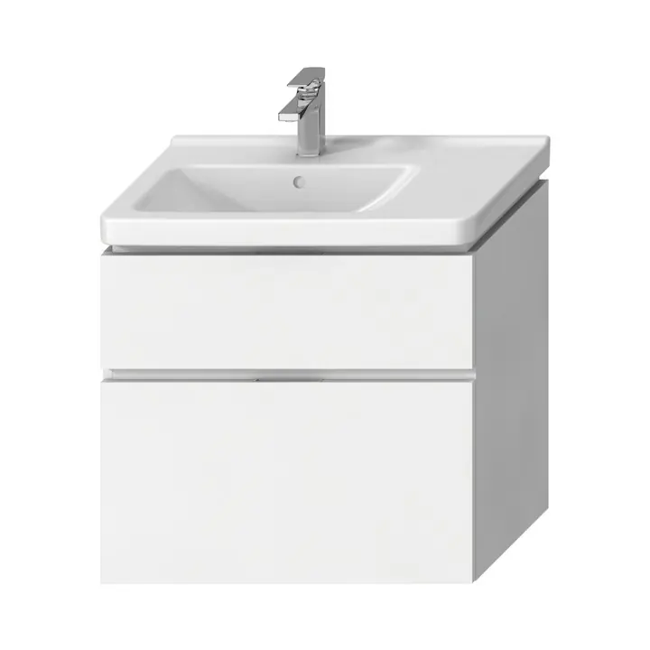 Fürdőszobabútor, Jika, Cubito Pure 75 alsószekrény, fehér, balos H40J4254045001 I.o. Végkiárusítás