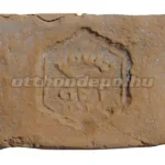 Vásárlói kedvenc FabroStone, Rustica címeres tégla 4, 25x15x2 cm