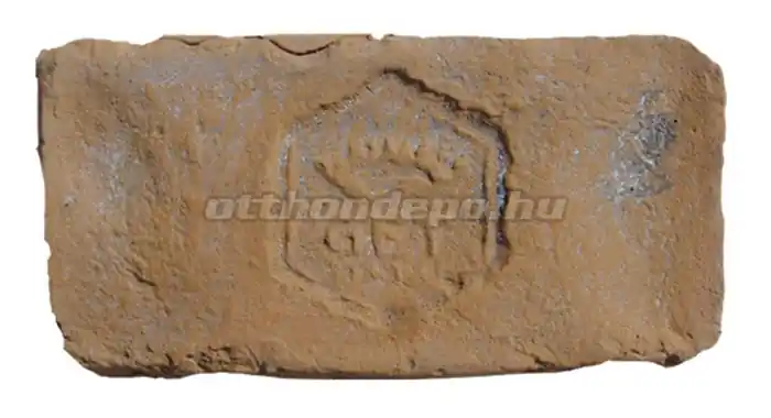 Vásárlói kedvenc FabroStone, Rustica címeres tégla 4, 25x15x2 cm