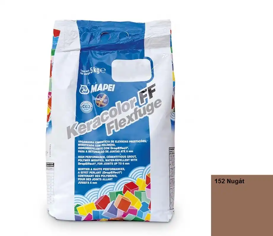 Szuper akció Fugázó, Mapei, Keracolor FF Flex Nr.152 Nugát, 5 kg