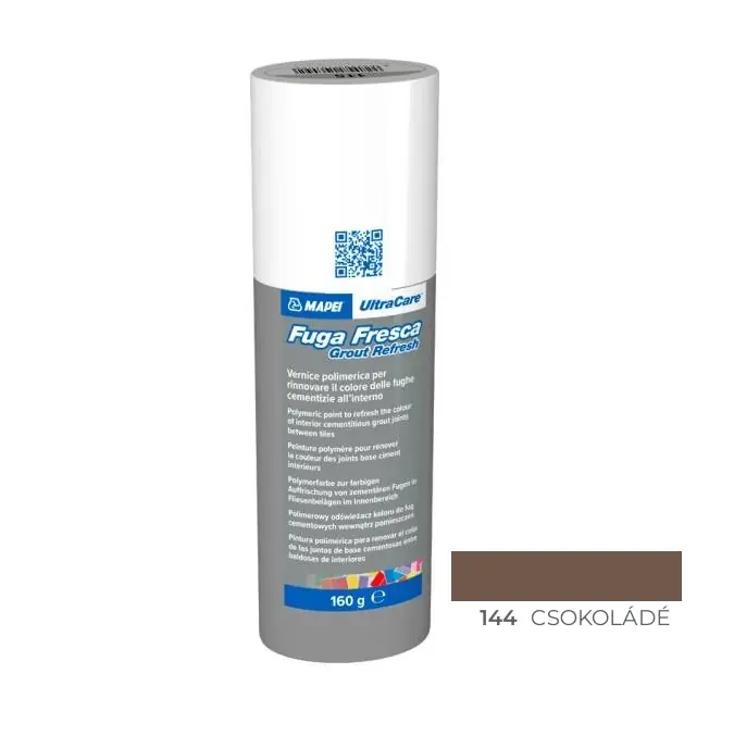 Fuga felújító, Mapei, UltraCare Fuga Fresca Nr.144 Csokoládé 160 gr Gyors kiszállítás