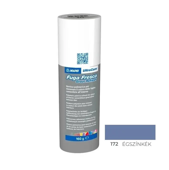 Vásárlói kedvenc Fuga felújító, Mapei, UltraCare Fuga Fresca Nr.172 Égszínkék 160 gr