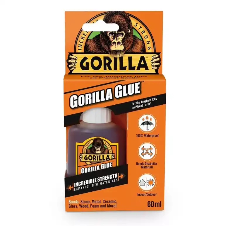 Ragasztó, Gorilla, Glue Original PU Poliuretán, általános ragasztó 1044201, 60 ml Akció