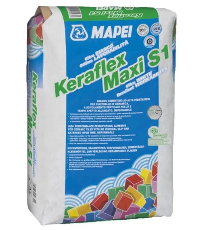 Ragasztóhabarcs, Mapei Keraflex Maxi S1 Zero, 25 kg (C2TES1) Outlet