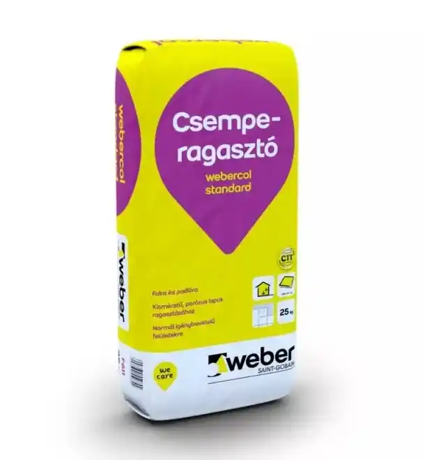 Csemperagasztó, Weber Col F611 Standard, 25 kg (C1T) Különleges ajánlat