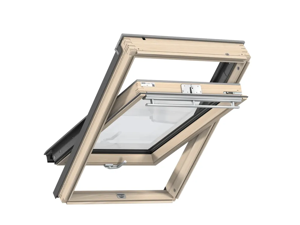 Kedvezmény Velux, Tetőtéri ablak, GZL MK10 1051B, 2-rétegű üvegezés, lakkozott fa, 78x160 cm