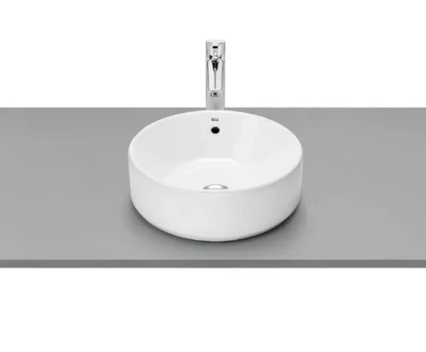 Mosdó, Roca, Alter A3270MJ000, pultra építhető, kerek, csaplyukkal, fehér, 39 cm Legjobb ár