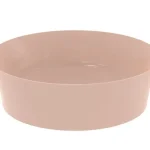 Szuper akció Mosdó, Ideal Standard, Ipalyss E1398V7, pultra ültethető, csaplyuk nélkül, rózsaszín/barack, 40 cm