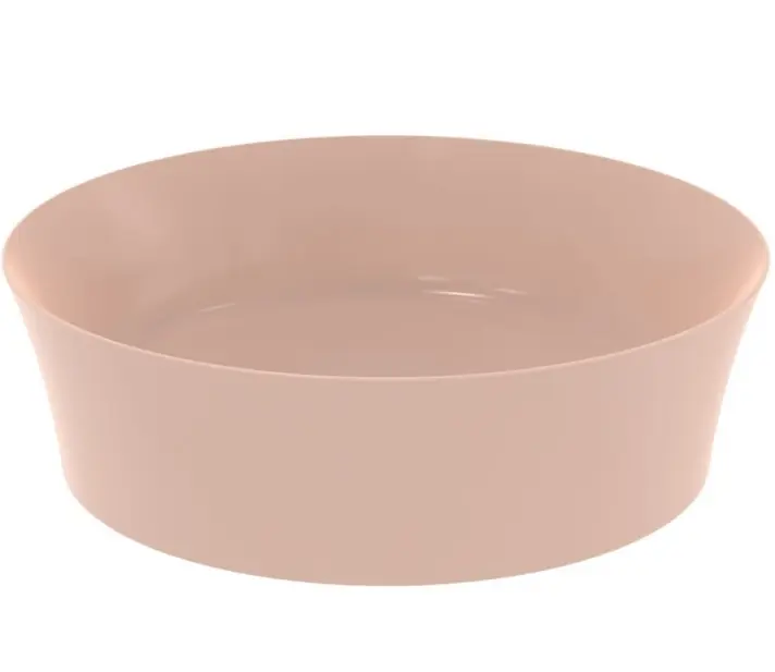 Szuper akció Mosdó, Ideal Standard, Ipalyss E1398V7, pultra ültethető, csaplyuk nélkül, rózsaszín/barack, 40 cm
