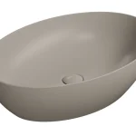 Csak ma Mosdó, Sapho GSI Pura 884205, pultra ültethető, matt tortora, 60 cm