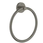 Szezonális akció Grohe Essentials Törölközőtartó gyűrű, brushed hard graphite, 40365AL1