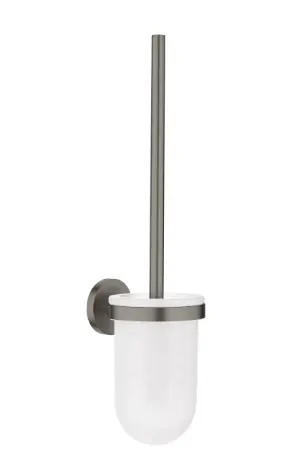 Grohe Essentials WC-kefe garnitúra, brushed hard graphite, 40374AL1 Legnépszerűbb