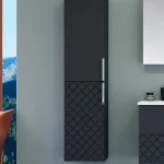 Outlet Fürdőszobabútor, kiegészítőszekrény tBoss, Quarto F140 2A AM