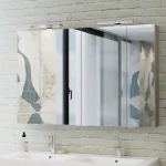 Fürdőszobabútor, tBoss, Mirror Box Recta, 120 tükrös felsőszekrény Végkiárusítás
