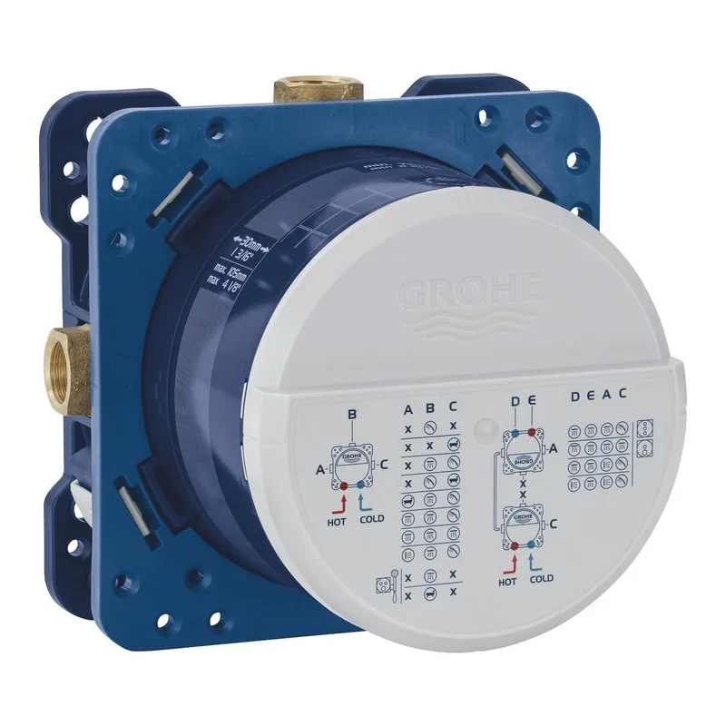 Kiárusítás Alaptest, Grohe, Rapido SmartBox 35604000, univerzális beépítő test
