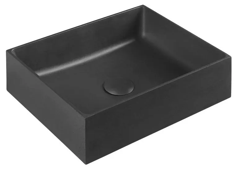 Legnépszerűbb Mosdó, Sapho, FORMIGO FG016, beton, antracit színű, 47,5 cm