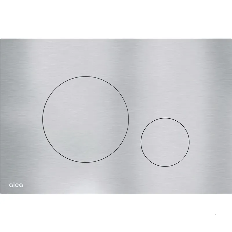 Újdonság Nyomólap, Alcaplast, TURN-INOX, falba építhető tartályhoz, rozsdamentes - félmatt