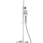 Wellis, Cascade, Termosztátos zuhanyrendszer, állítható magasságú zuhanyoszlop, WZ00083 Olcsó
