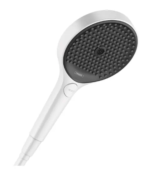 Hansgrohe Rainfinity Kézizuhany 130 3jet EcoSmart 9 liter/perc, matt fehér 26865700 Korlátozott ajánlat
