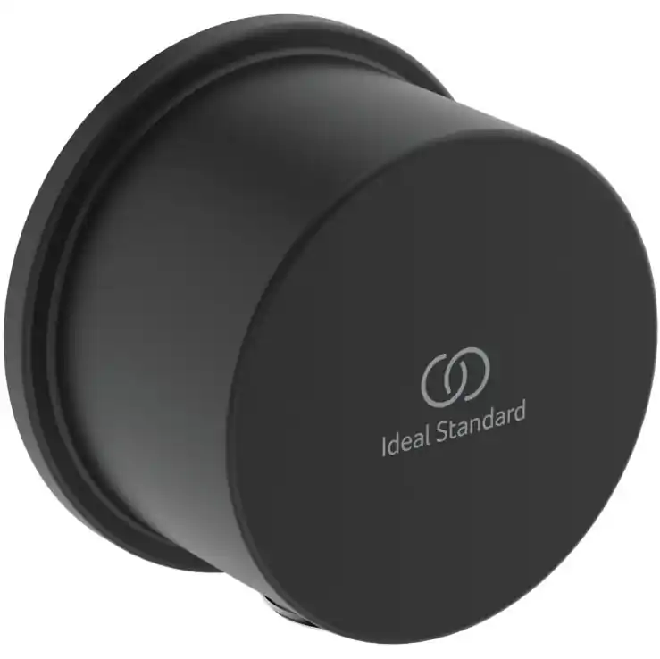 Újdonság Ideal Standard, Idealrain beépített fali zuhanycsatlakozó, fekete, BC808XG