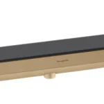 Hansgrohe Rainfinity Fali kimenet 500 integrált polc bal oldali zuhanytartó szálcsiszolt bronz 26843140 Gyors kiszállítás